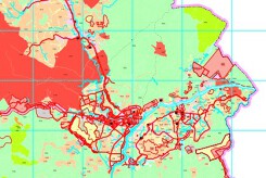 Bản đồ quy hoạch giao thông xã Bình Thành, thị xã Hương Trà, Thừa Thiên Huế giai đoạn 2021 – 2030, tầm nhìn đến năm 2050