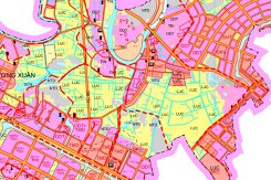 Bản đồ quy hoạch giao thông xã Hương Toàn, thị xã Hương Trà, Thừa Thiên Huế giai đoạn 2021 – 2030, tầm nhìn đến năm 2050