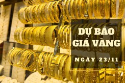 Dự báo giá vàng 23/11: Được đà, vàng SJC tăng mạnh theo thị trường thế giới?