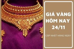 Giá vàng hôm nay 24/11: Đồng loạt giảm, giao dịch quanh mốc 71,6 triệu đồng/lượng