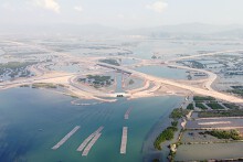Hình ảnh nút giao Hạ Long Xanh, Quảng Ninh đang xây dựng