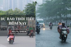Dự báo thời tiết hôm nay 25/11/2023: Hà Nội rét kèm sương mù, Đà Nẵng mưa vừa đến mưa to, TP HCM trời vẫn âm u