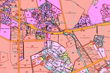 Bản đồ quy hoạch sử dụng đất phường Bạch Sam, thị xã Mỹ Hào, Hưng Yên