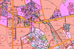 Bản đồ quy hoạch sử dụng đất phường Bạch Sam, thị xã Mỹ Hào, Hưng Yên