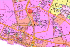 Bản đồ quy hoạch giao thông phường Nhân Hòa, thị xã Mỹ Hào, Hưng Yên
