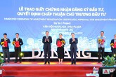Trao quyết định chấp thuận chủ trương đầu tư 4 dự án nhà ở tại buổi công bố quy hoạch Đà Nẵng