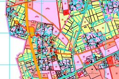 Bản đồ quy hoạch sử dụng đất xã Nhật Tân, huyện Tiên Lữ, Hưng Yên