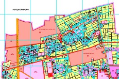 Bản đồ quy hoạch sử dụng đất xã Hưng Đạo, huyện Tiên Lữ, Hưng Yên