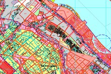 Bản đồ quy hoạch giao thông xã Phú Xuân, huyện Phú Vang, Thừa Thiên Huế giai đoạn 2021 – 2030, tầm nhìn đến năm 2050