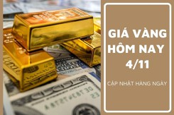 Giá vàng hôm nay 4/11: Ổn định, ở mốc 70,4 triệu đồng/lượng sáng cuối tuần