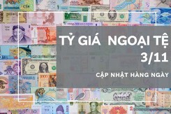 Tỷ giá ngoại tệ hôm nay 3/11: Đô la Úc giảm, won Hàn Quốc tiếp đà tăng