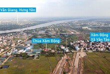 Hình ảnh vành đai 4 qua Thường Tín, Hà Nội đang xây dựng
