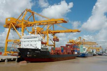 Gấp rút thi công dự án nâng cấp ga và đường kết nối cảng Vật Cách