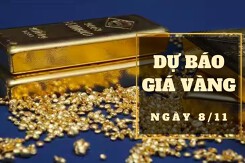 Dự báo giá vàng 8/11: Có thể trở lại đà giảm theo thế giới?