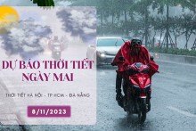 Dự báo thời tiết ngày mai 8/11/2023: Hà Nội vẫn lạnh về đêm, Đà Nẵng và TP HCM trời nắng, chiều tối có mưa vài nơi