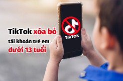 TikTok sẽ xóa bỏ các tài khoản trẻ em dưới 13 tuổi