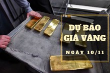 Dự báo giá vàng 10/11: Vẫn tiếp đà lao dốc?