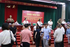 Bắc Giang đấu giá 38 lô đất ở tại Hiệp Hòa, thu chênh hơn 20 tỷ đồng