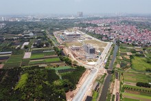Mê Linh thu ngân sách gần 200 tỷ từ đấu giá đất