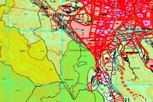 Bản đồ quy hoạch giao thông thị trấn Phú Lộc, huyện Phú Lộc, Thừa Thiên Huế giai đoạn 2021 – 2030, tầm nhìn đến năm 2050