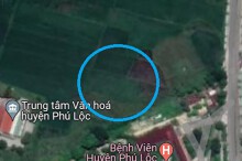 Đất có quy hoạch ở thị trấn Phú Lộc, huyện Phú Lộc, Thừa Thiên Huế