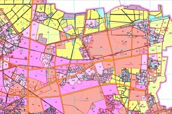 Bản đồ quy hoạch sử dụng đất xã Dương Quang, thị xã Mỹ Hào, Hưng Yên