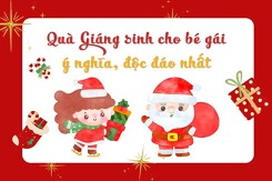 Top 5 món quà Giáng sinh cho bé gái ý nghĩa, độc đáo nhất