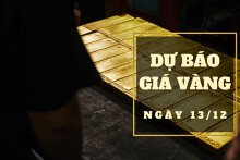 Dự báo giá vàng 13/12: Có thể phục hồi nhẹ theo thị trường thế giới?