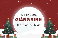 Top 30 status Giáng sinh thả thính, hài hước nhất 2023
