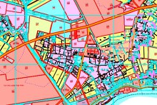 Bản đồ quy hoạch sử dụng đất xã Hải Triều, huyện Tiên Lữ, Hưng Yên