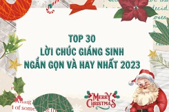 Top 30 lời chúc Giáng sinh ngắn gọn và hay nhất 2023