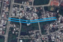Đường sẽ mở theo quy hoạch ở phường Phú Hậu, TP Huế, tỉnh Thừa Thiên Huế (phần 2)