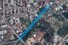 Đường sẽ mở theo quy hoạch ở phường Phước Vĩnh, TP Huế, tỉnh Thừa Thiên Huế (phần 1)