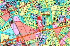 Bản đồ quy hoạch sử dụng đất xã Đức Thắng, huyện Tiên Lữ, Hưng Yên