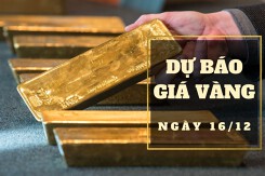 Dự báo giá vàng 16/12: Có thể tăng vào ngày cuối tuần?