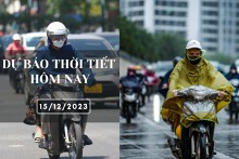 Dự báo thời tiết hôm nay 15/12/2023: Hà Nội vẫn nắng trước khi chuyển rét, Đà Nẵng sáng có mưa vài nơi, TP HCM nhiều nắng