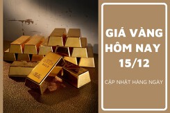 Giá vàng hôm nay 15/12: Vàng thế giới lập đỉnh 10 ngày