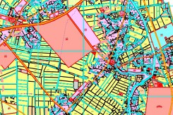 Bản đồ quy hoạch sử dụng đất xã Cương Chính, huyện Tiên Lữ, Hưng Yên