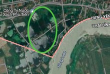 Đất có quy hoạch ở xã Cương Chính, huyện Tiên Lữ, Hưng Yên