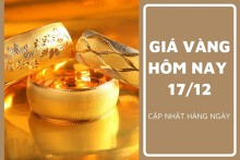 Giá vàng hôm nay 17/12: Vàng thế giới lập đỉnh 10 ngày, vàng SJC tăng 400.000 đồng/lượng trong tuần qua