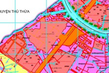 Bản đồ quy hoạch sử dụng đất xã Lợi Bình Nhơn, TP Tân An, tỉnh Long An thời kỳ 2021 – 2030