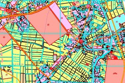 Bản đồ quy hoạch giao thông xã Cương Chính, huyện Tiên Lữ, Hưng Yên