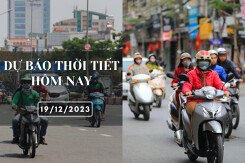 Dự báo thời tiết hôm nay 19/12/2023: Hà Nội mưa nhỏ và rét đậm, Đà Nẵng mưa rải rác, TP HCM trời nắng