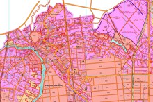 Bản đồ quy hoạch giao thông phường Mỹ Phước, thị xã Bến Cát, Bình Dương