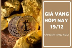 Giá vàng hôm nay 19/12: Vàng SJC đồng loạt tăng, mức tăng cao nhất 150.000 đồng/lượng