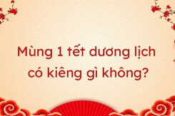 Mùng 1 Tết Dương lịch có kiêng gì không?