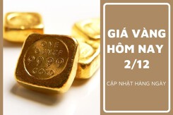 Giá vàng hôm nay 2/12: Vàng thế giới thiết lập đỉnh lịch sử