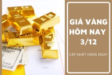 Giá vàng hôm nay 3/12: Vàng SJC thiết lập đỉnh mới trong tuần qua