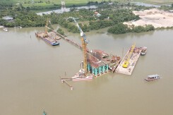Tiến độ cầu Lại Xuân gần 550 tỷ đồng nối Hải Phòng - Quảng Ninh