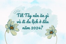Tết Tây nên ăn gì và đi du lịch ở đâu năm 2024?